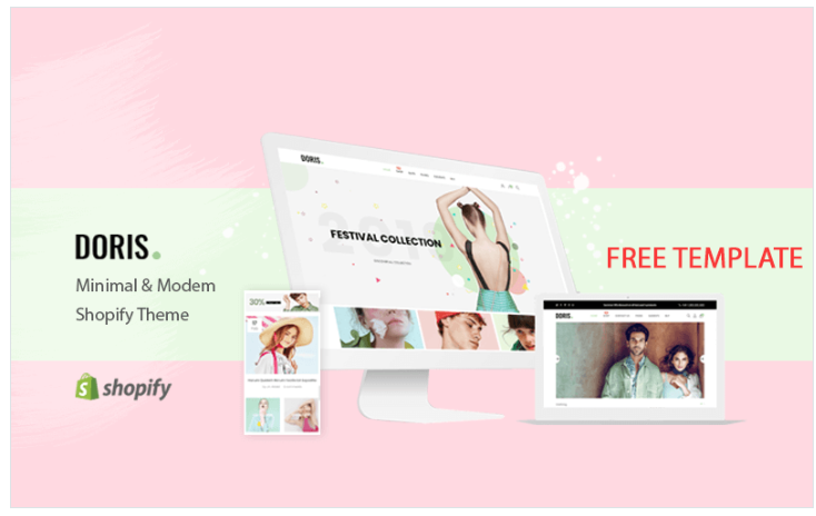 Doris - FREE Responsive Shopify Template download