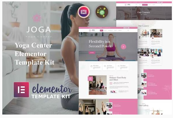 Joga - Meditation & Yoga Elementor Template Kit download