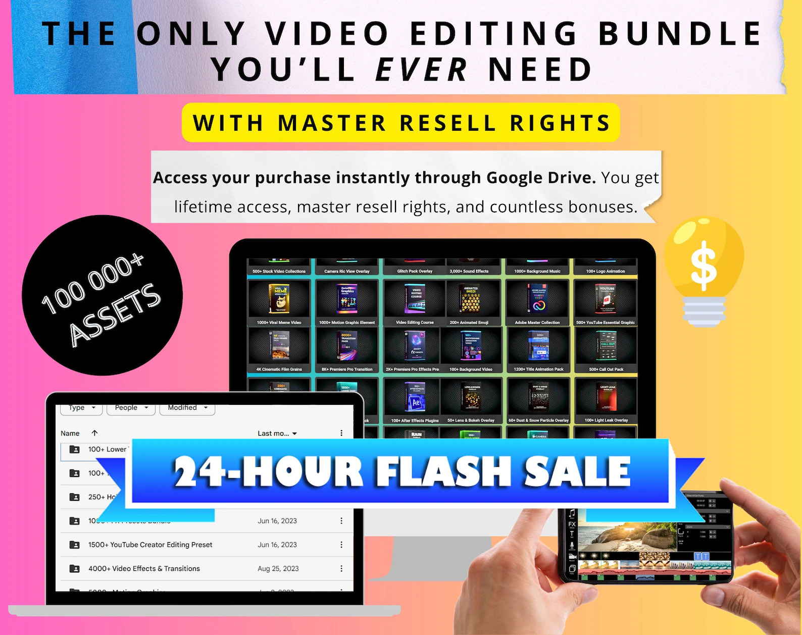 Over 100,000 Video Editing Assets Bundle 2.0