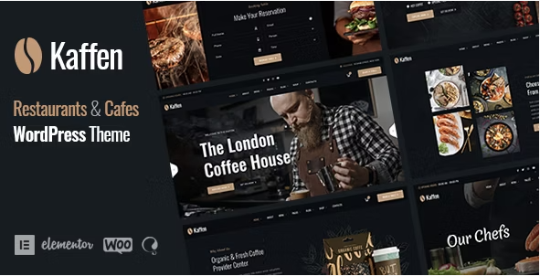 Kaffen - Restaurant & Cafe WordPress Theme download