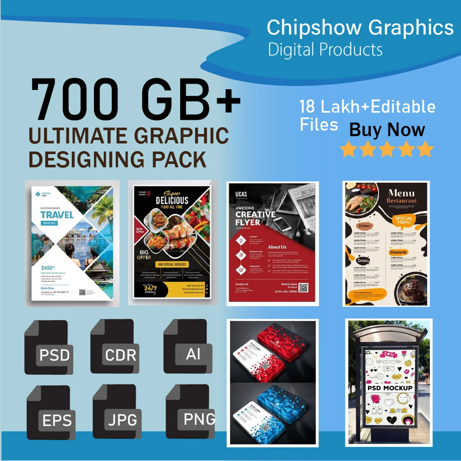 700+ GB Ultimate Graphic Bundle