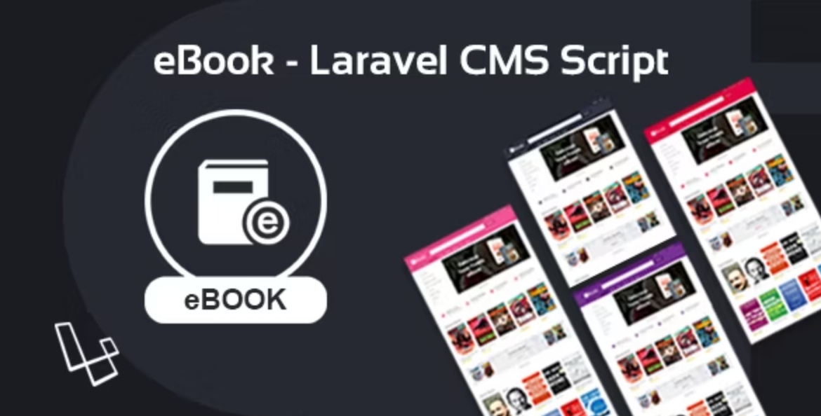 eBook - Laravel CMS Script