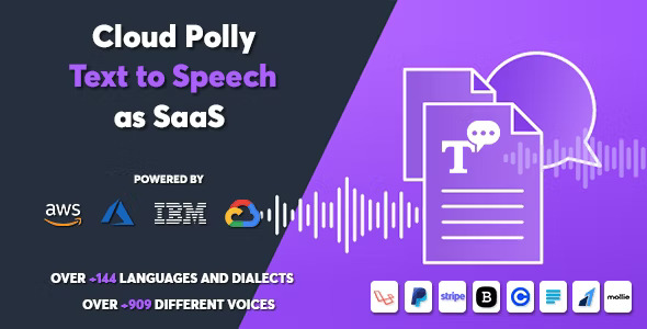 Ultimate Text to Speech as SaaS