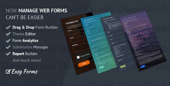 Advanced Form Builder and Manager