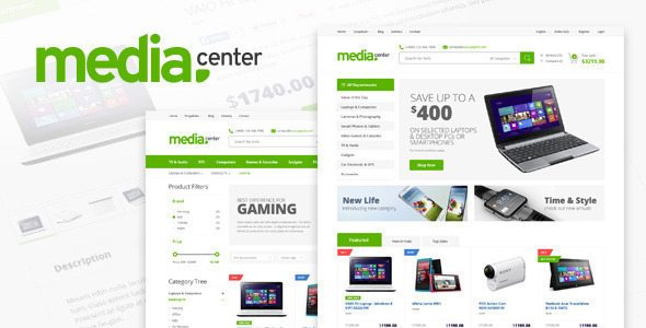 MediaCenter - Electronics Store WooCommerce Theme download