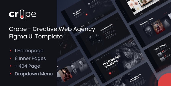 Crope - Creative Web Agency HTML Template download